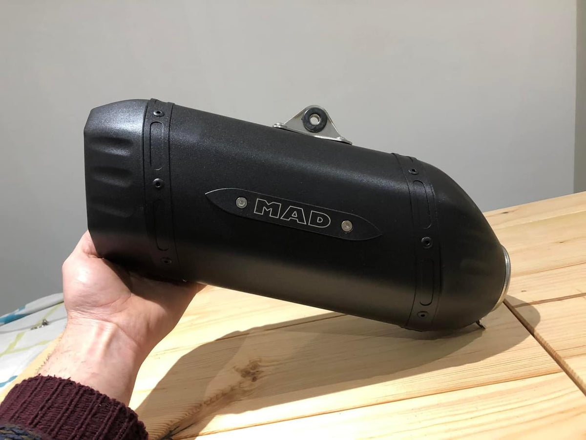 MAD DesertFox Double D BMW R1300 GS Muffler (ex. VAT) - MAD Exhausts