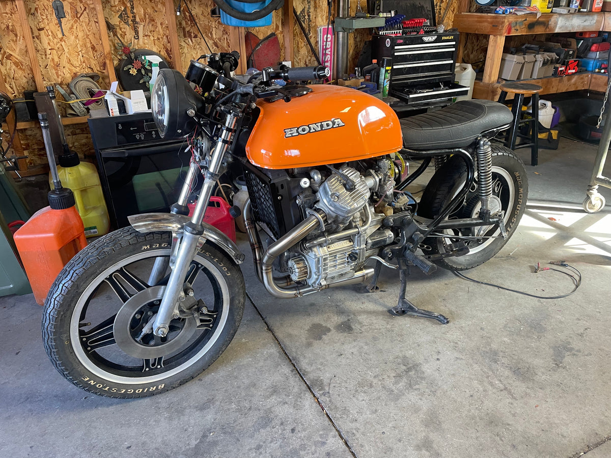 Honda CX GL custom Exhaust 'V for Victory' (ex. VAT) - MAD Exhausts