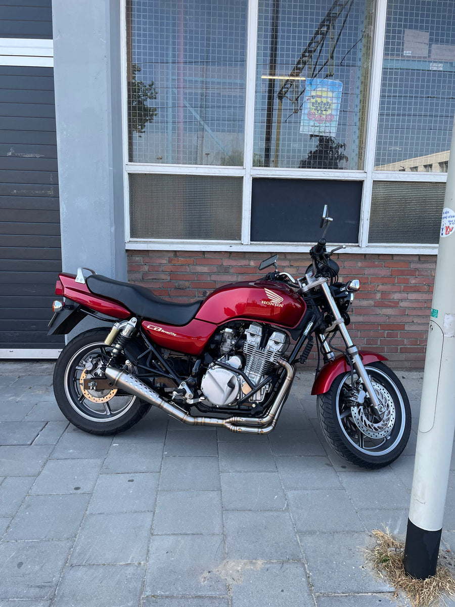 Cb550 4 into online 4 exhaust