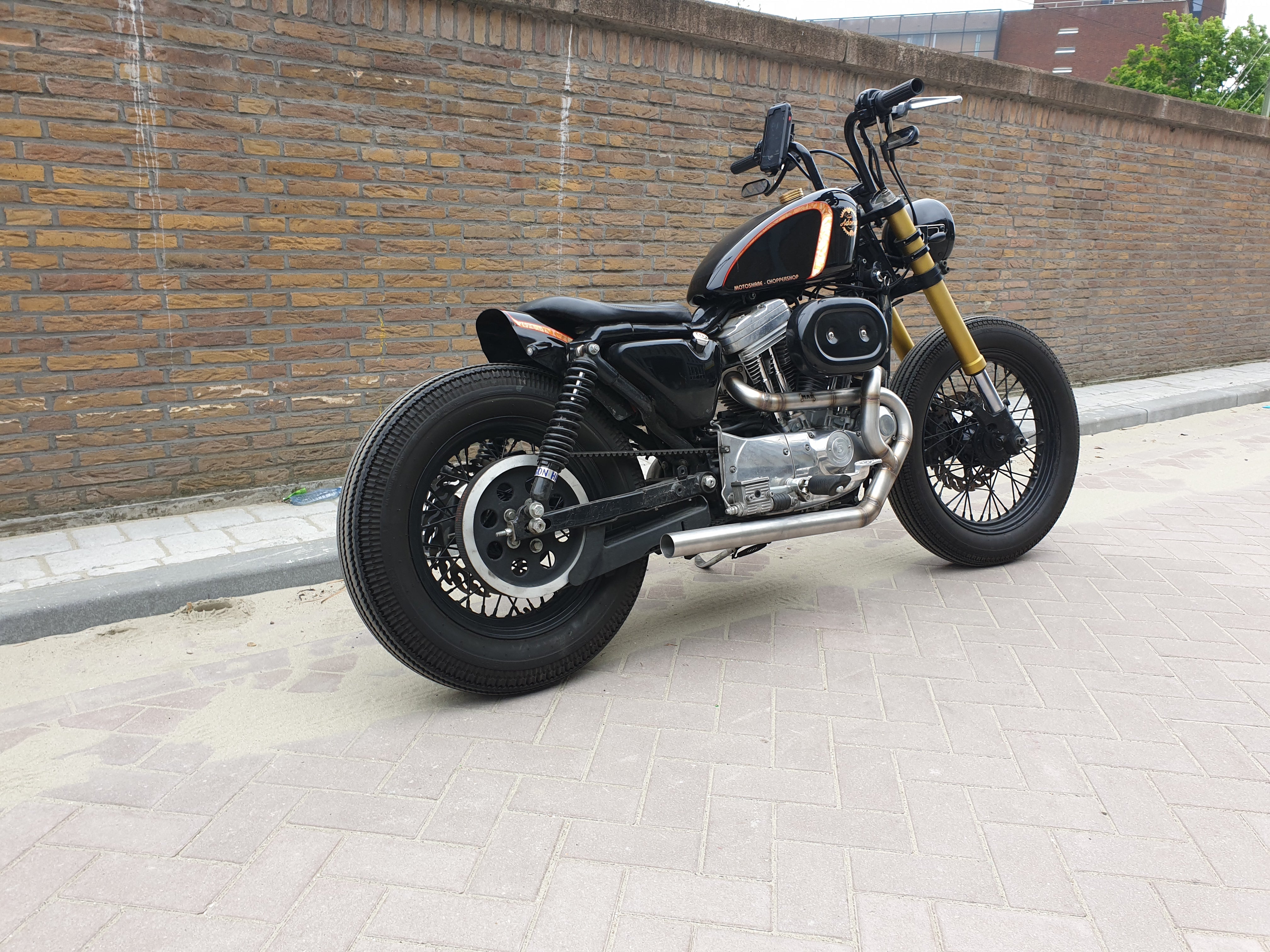 Harley Davidson Sportster Eleanor exhaust (ex. VAT) - MAD Exhausts