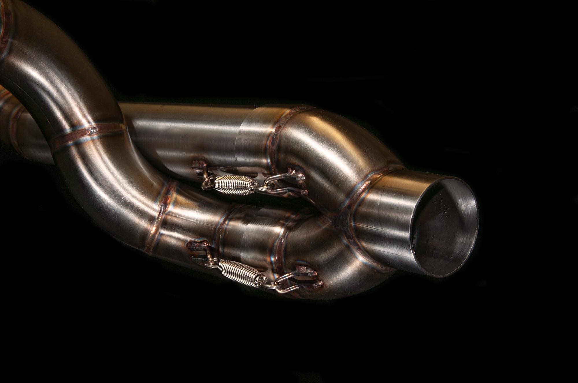 Straight Bolt Exhaust for Kawasaki Vulcan - MAD Exhausts