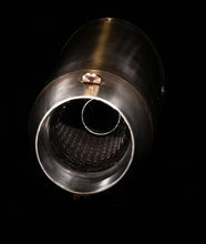 Load image into Gallery viewer, Modern Megaton Stainless steel handmade muffler  (ex. VAT) - MAD Exhausts