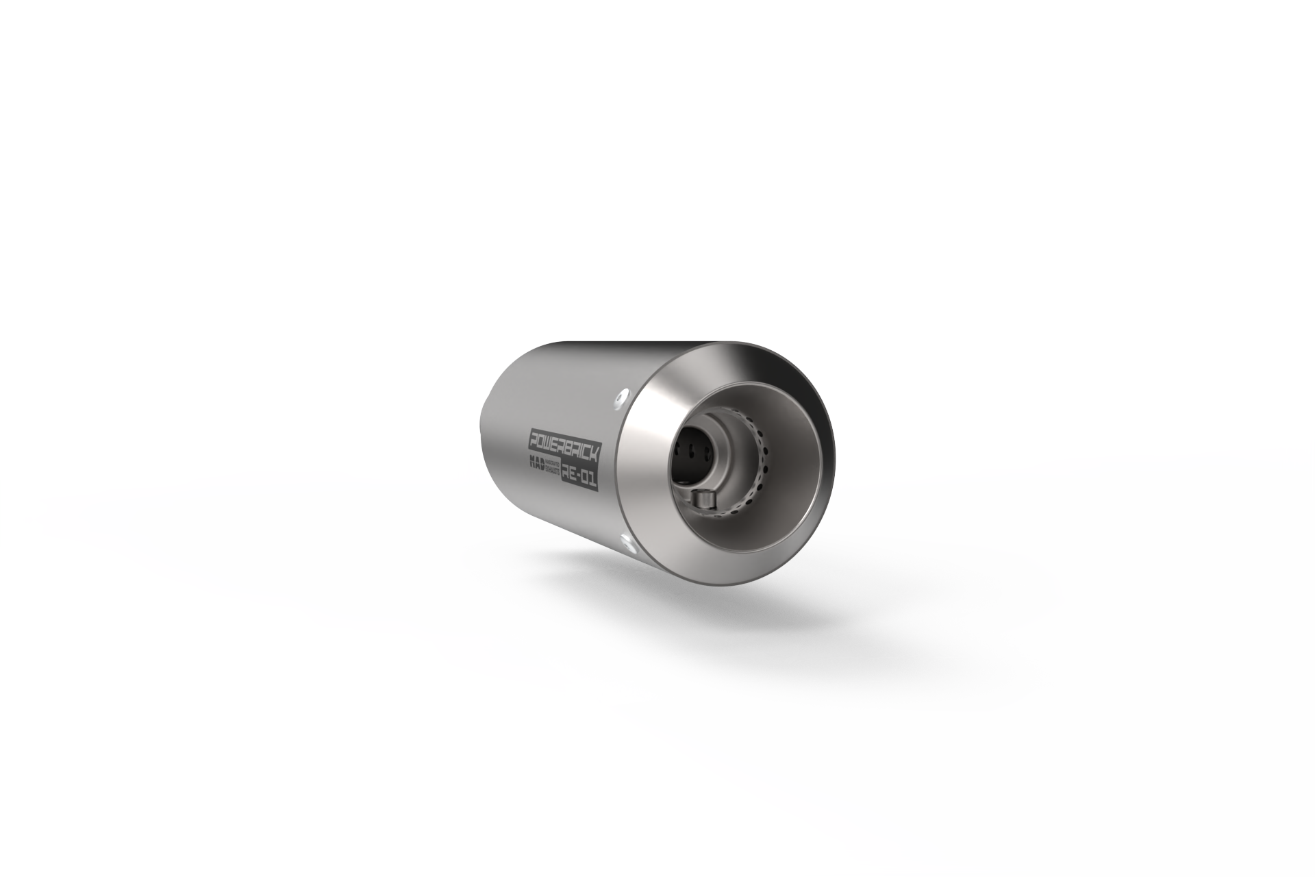 Powerbrick RE-01 High quality muffler - MAD Exhausts