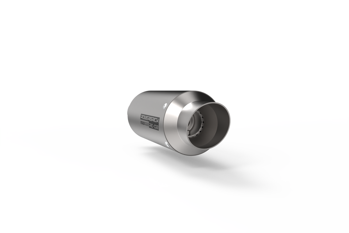 Powerbrick RE02 High quality muffler MAD Exhausts