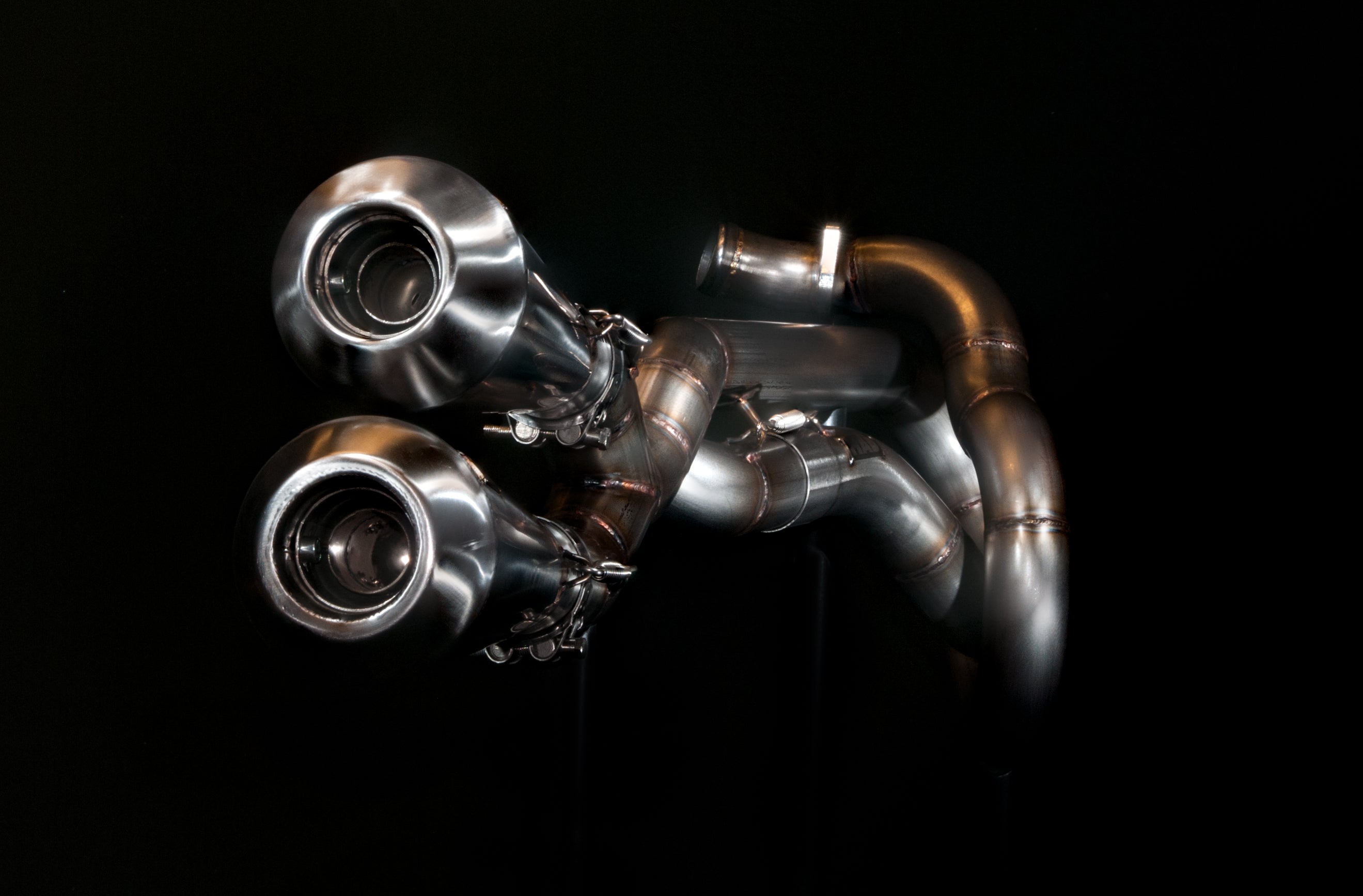 Harley Davidson Sportster Exhaust 'Twisted' (ex. VAT) - MAD Exhausts