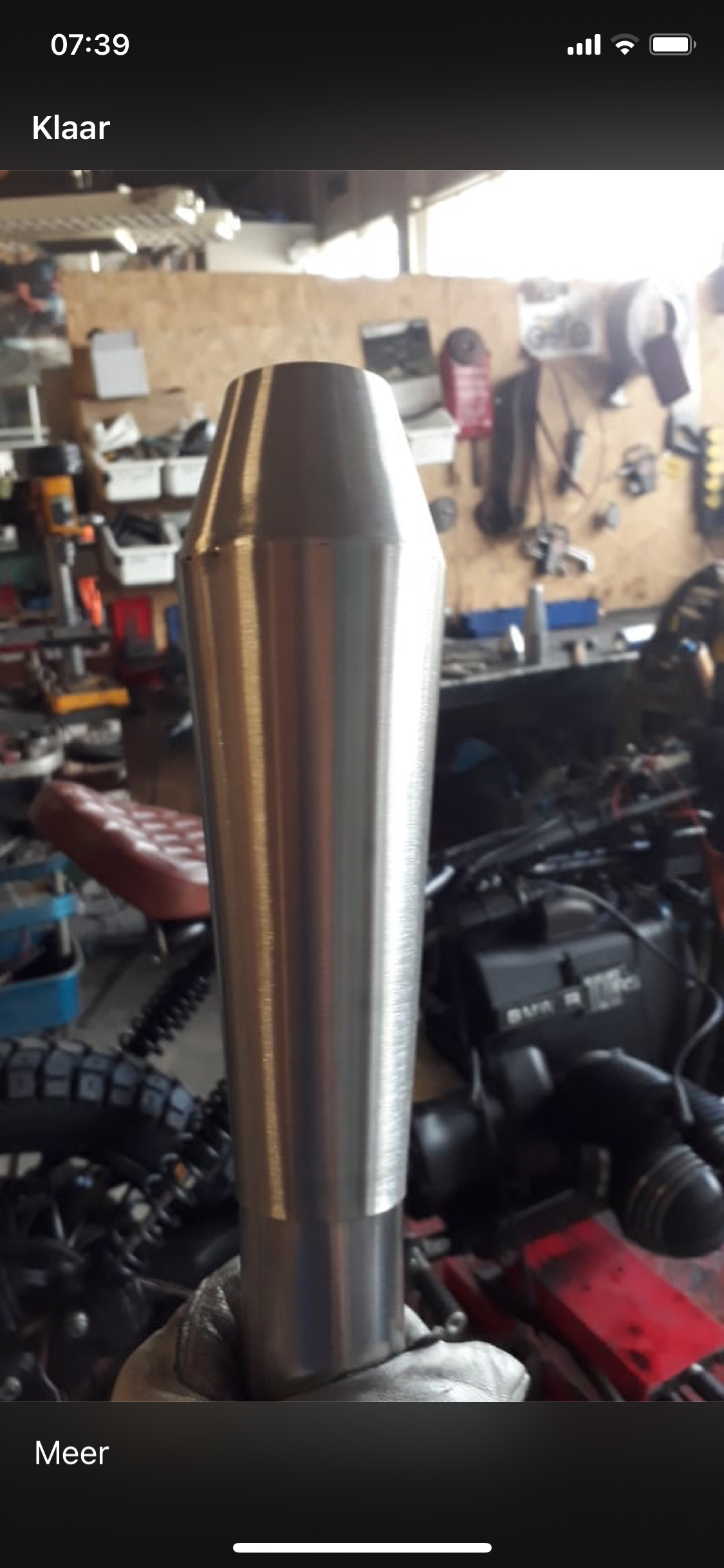 Small cone muffler - MAD Exhausts