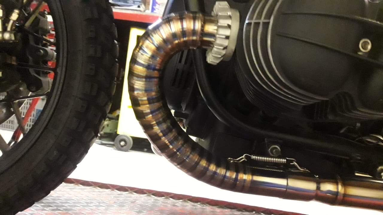 BMW R80 or BMW R100 bobber exhausts (ex. VAT) - MAD Exhausts
