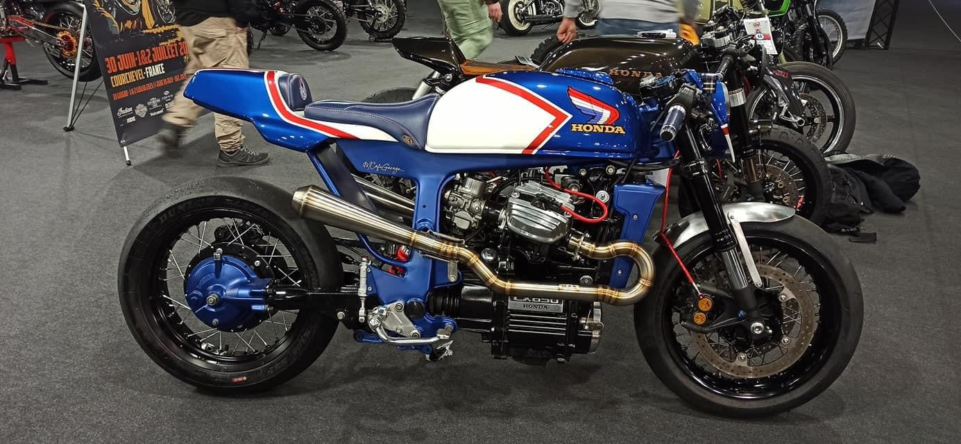 Honda CX GL Scrambler 2 in 2 exhaust - MAD Exhausts