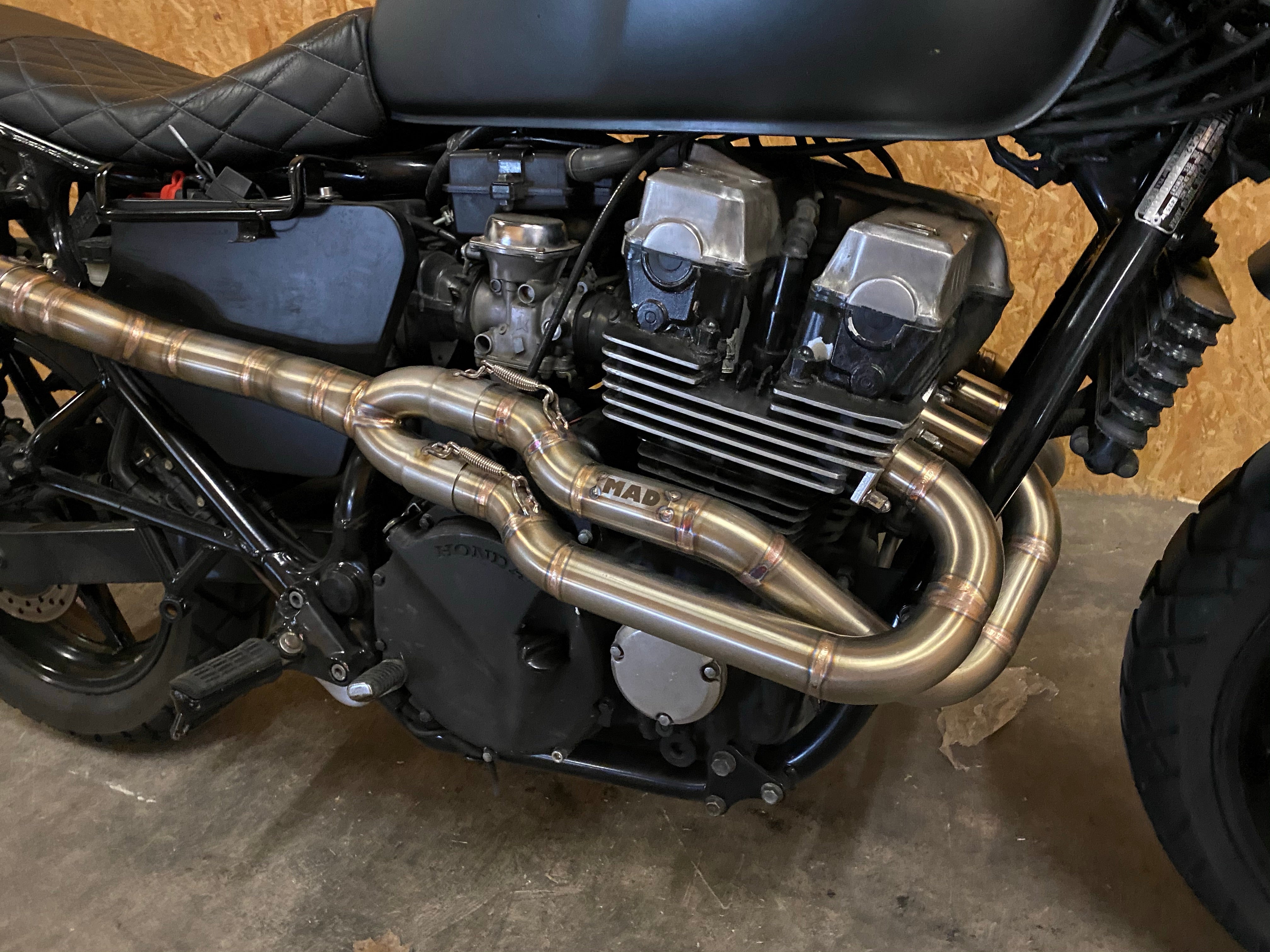 Honda CB750 Exhaust 'The sidewinder' (ex. VAT) - MAD Exhausts