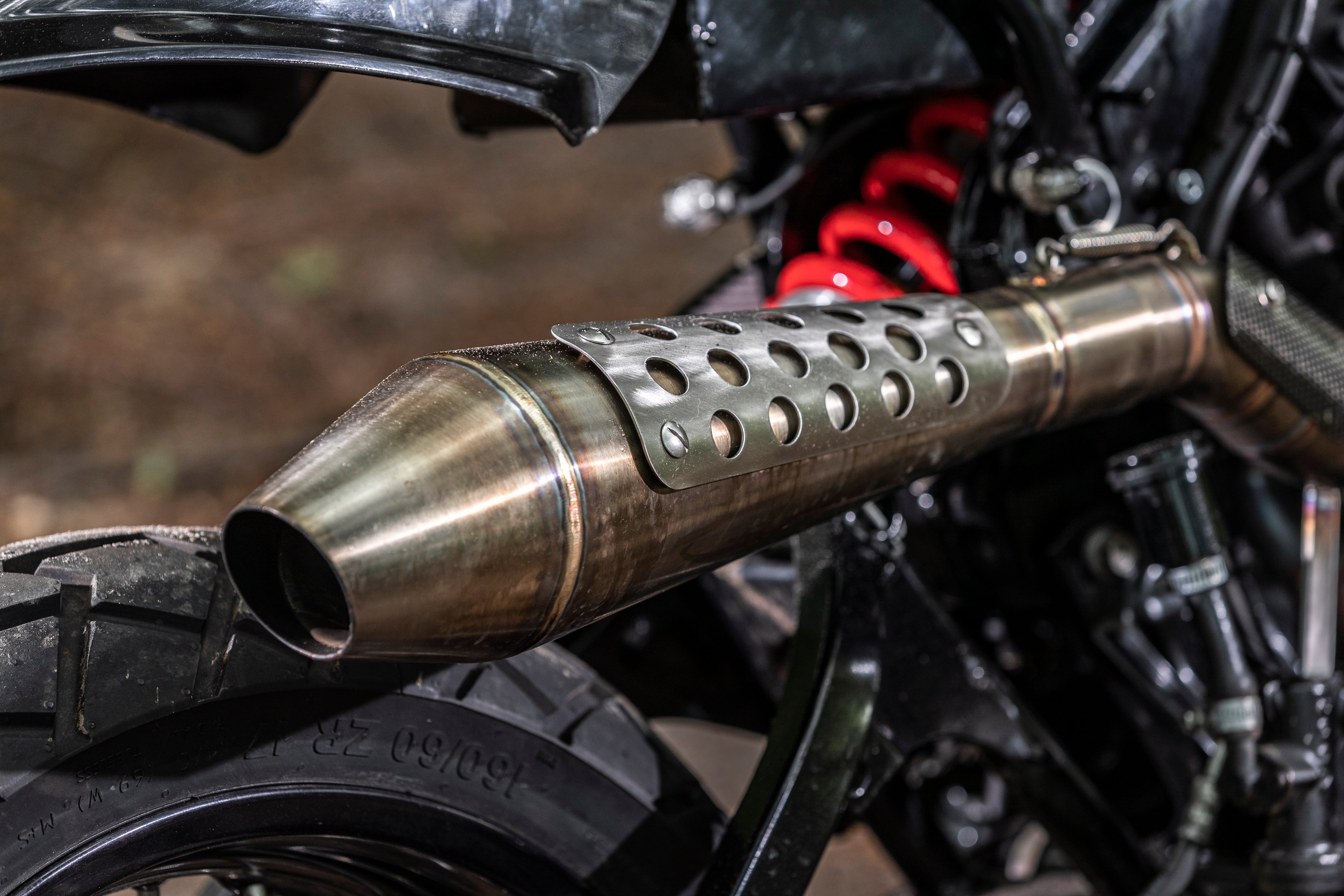 Yamaha XV/virago scrambler exhaust(ex. VAT) - MAD Exhausts