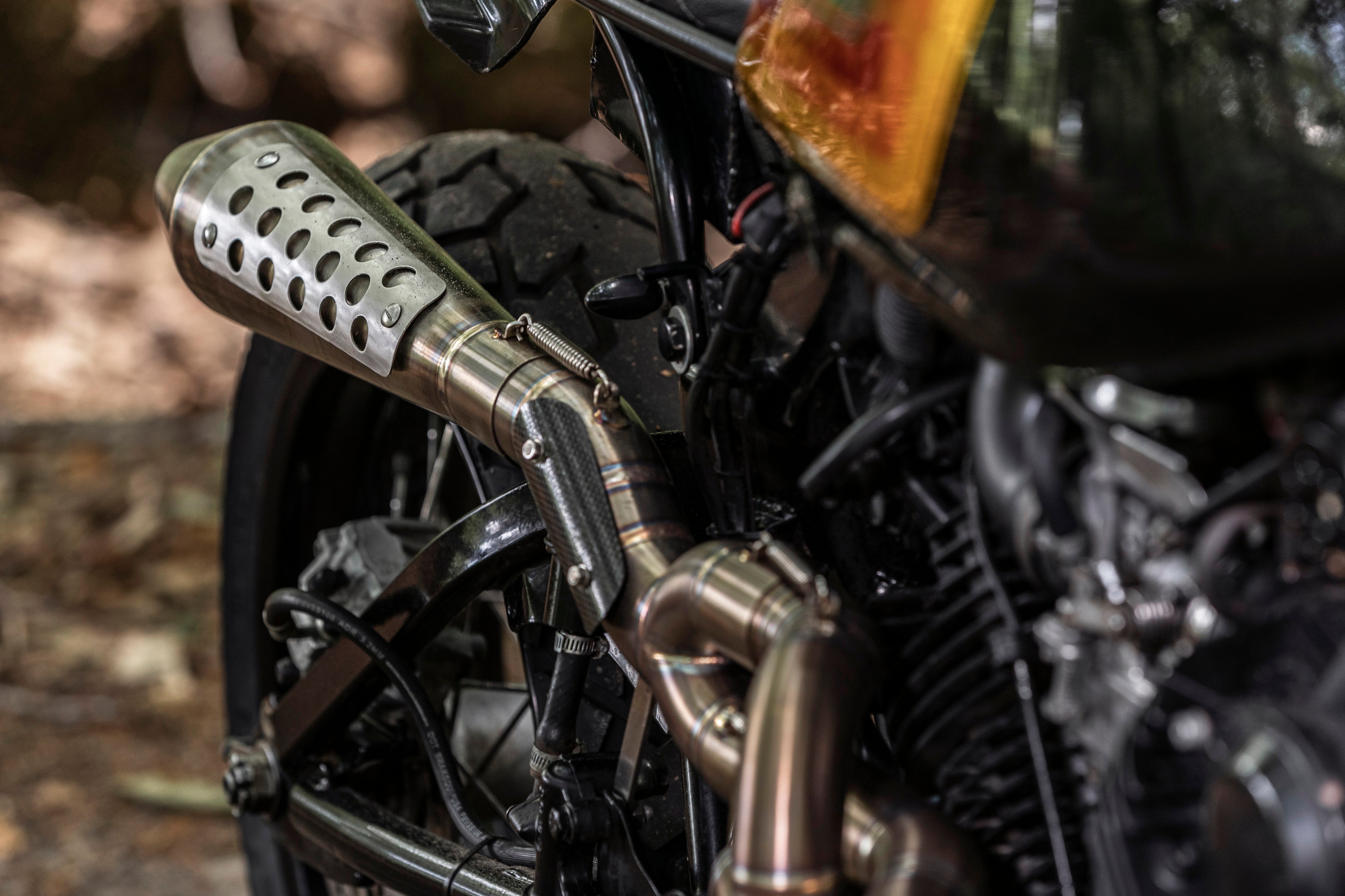 Yamaha XV/virago scrambler exhaust(ex. VAT) - MAD Exhausts