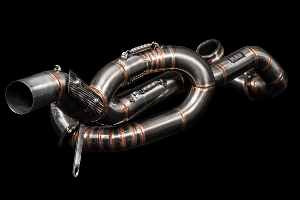 Yamaha XV TR1 Virago scrambler exhaust(ex. VAT) - MAD Exhausts