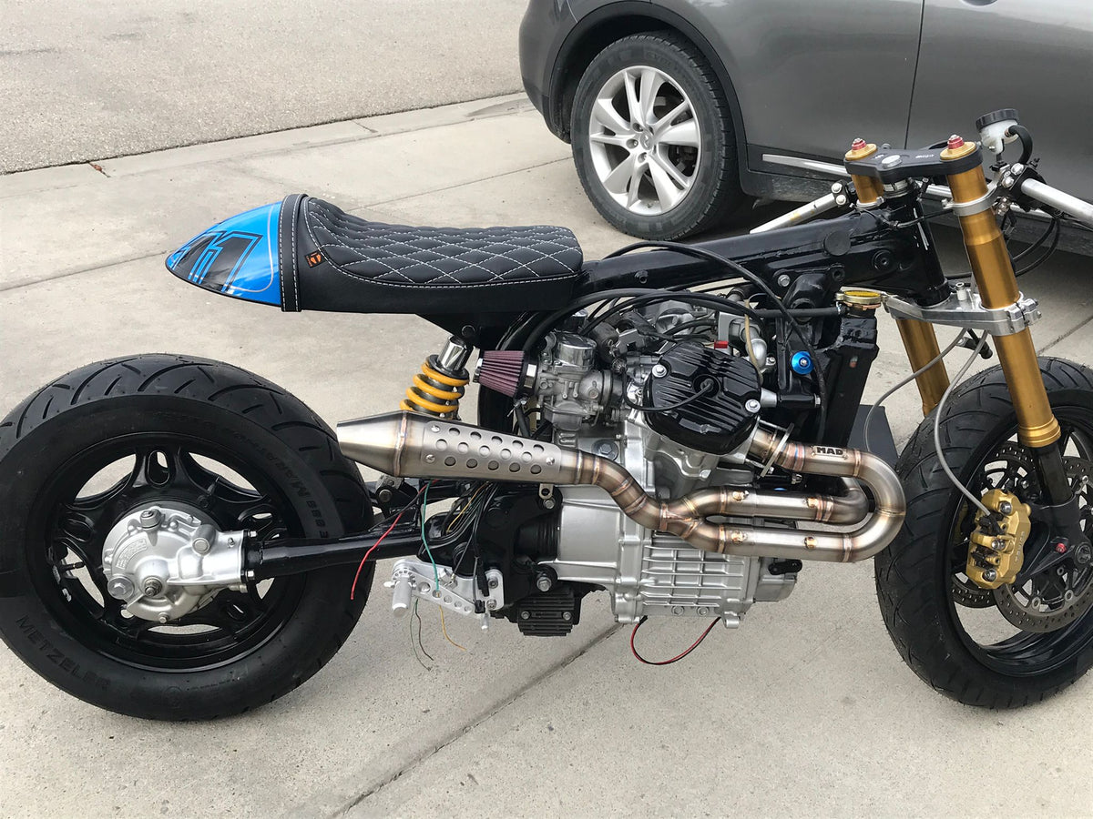 Honda CX GL Scrambler 2 in 1 Exhaust - MAD Exhausts
