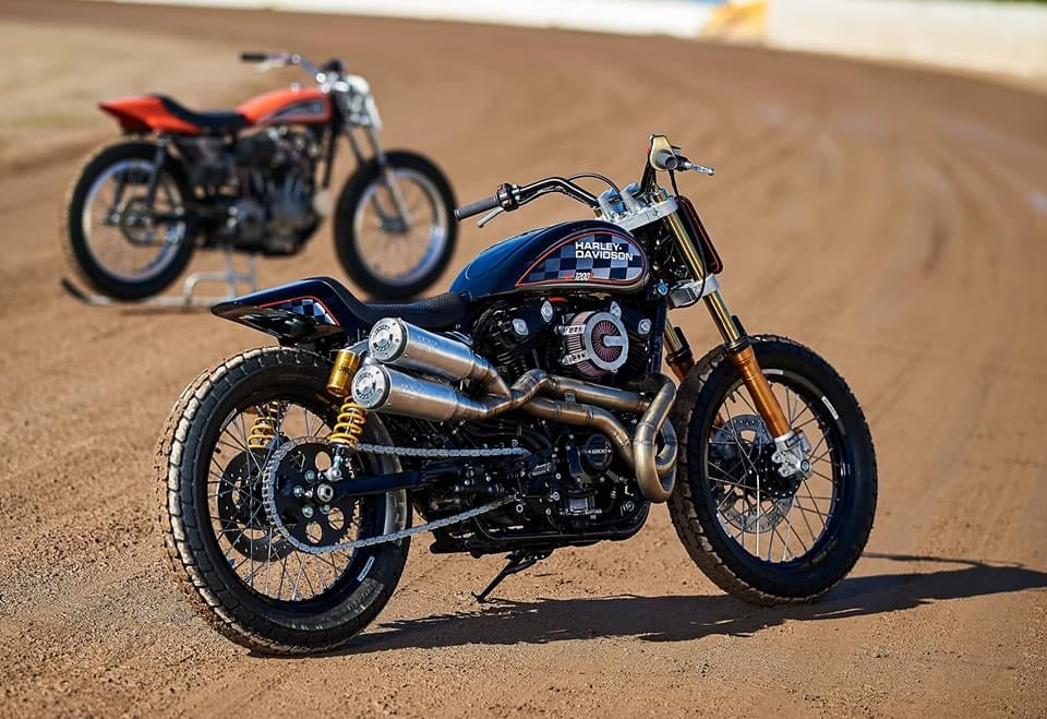 Harley Davidson Sportster Exhaust 'Twisted' (ex. VAT) - MAD Exhausts