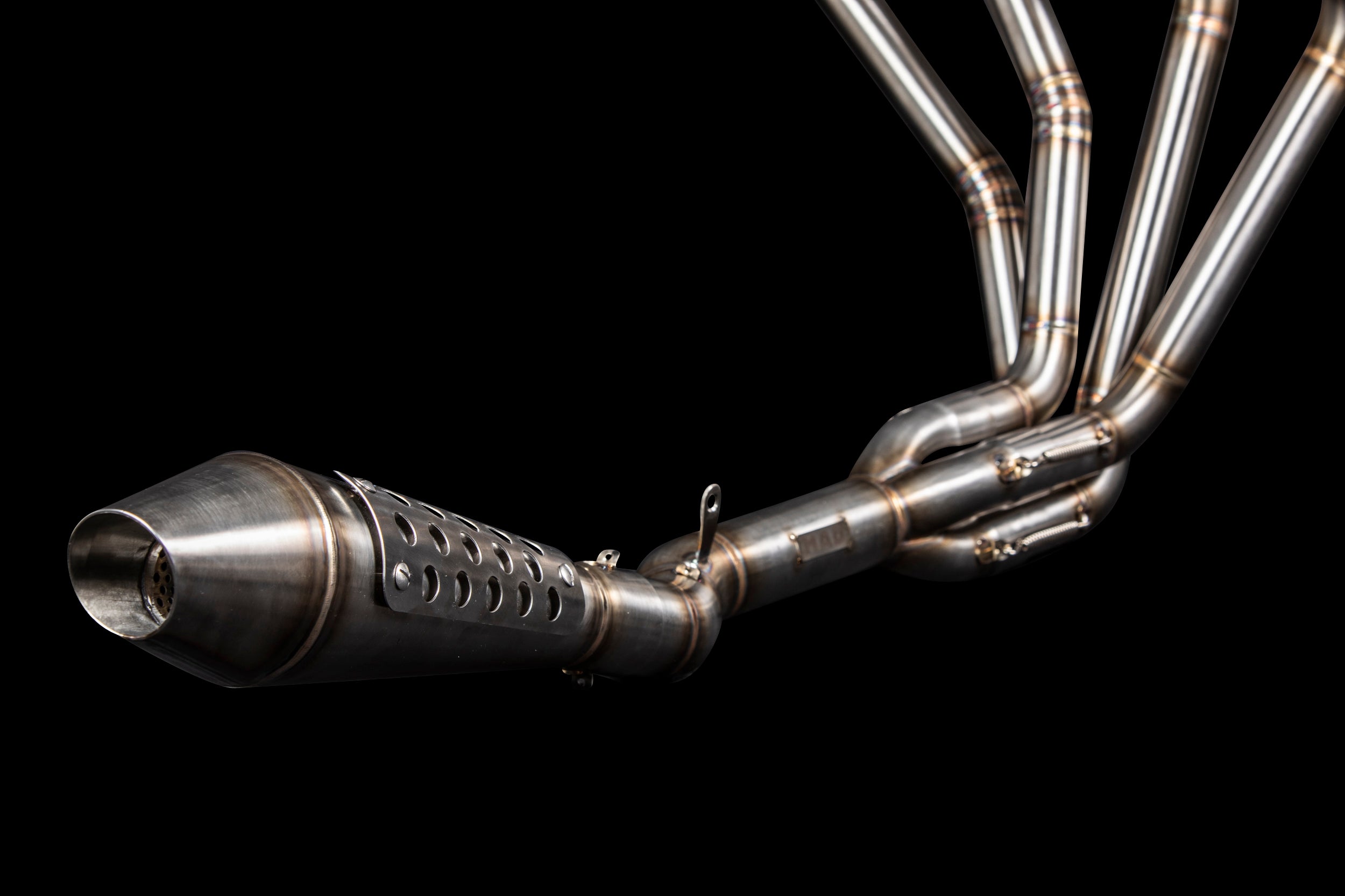 Honda CB550 CB650 CB750 4-in-1 exhaust “The Smooth Criminal” - MAD Exhausts