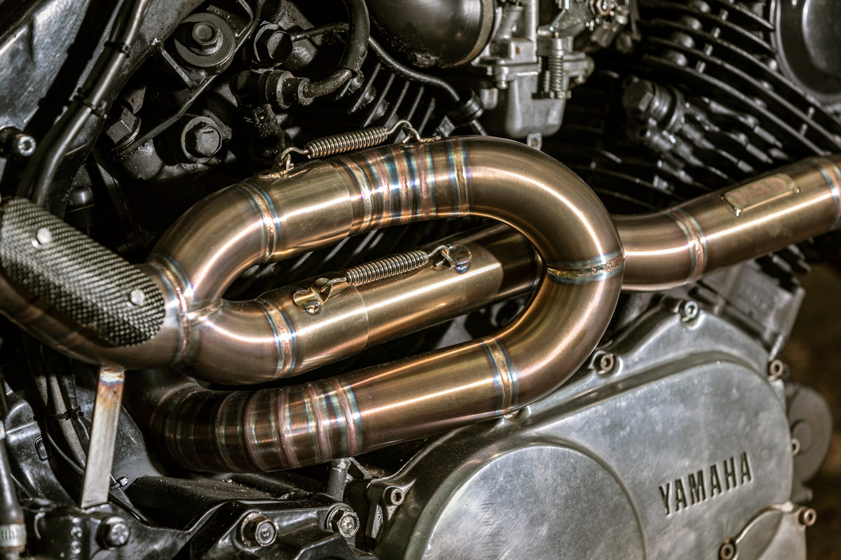 Yamaha XV/virago scrambler exhaust(ex. VAT) - MAD Exhausts