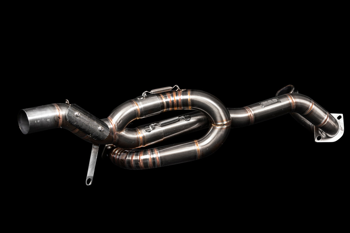 Yamaha XV TR1 Virago scrambler exhaust(ex. VAT) - MAD Exhausts