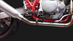 Honda NX / XR / XL Exhaust 'Rollin' Thunder'  (ex. VAT) - MAD Exhausts