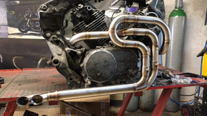 Yamaha XV Virago exhaust SILENT STORM - MAD Exhausts