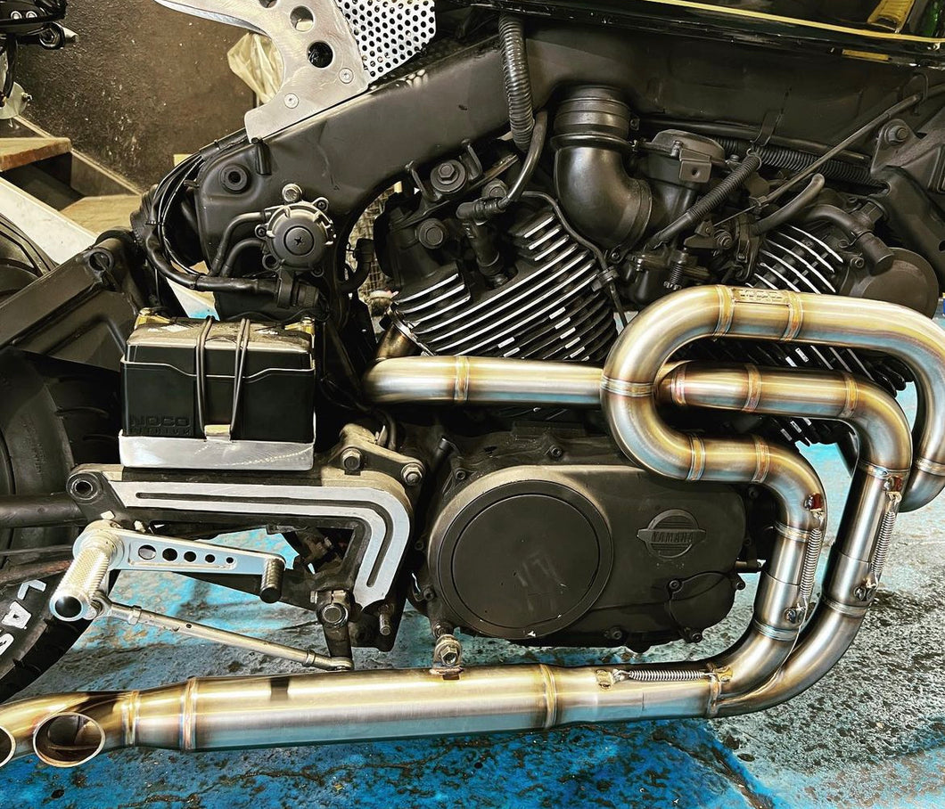 Yamaha XV Virago exhaust SILENT STORM - MAD Exhausts