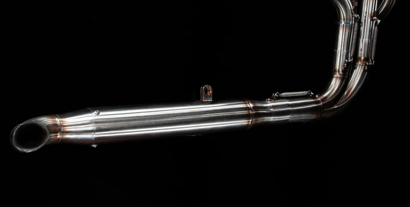 Yamaha XV/virago caferacer exhaust with slashcut silencer (ex. VAT) - MAD Exhausts