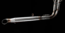 Load image into Gallery viewer, Yamaha XV/virago caferacer exhaust with slashcut silencer (ex. VAT) - MAD Exhausts