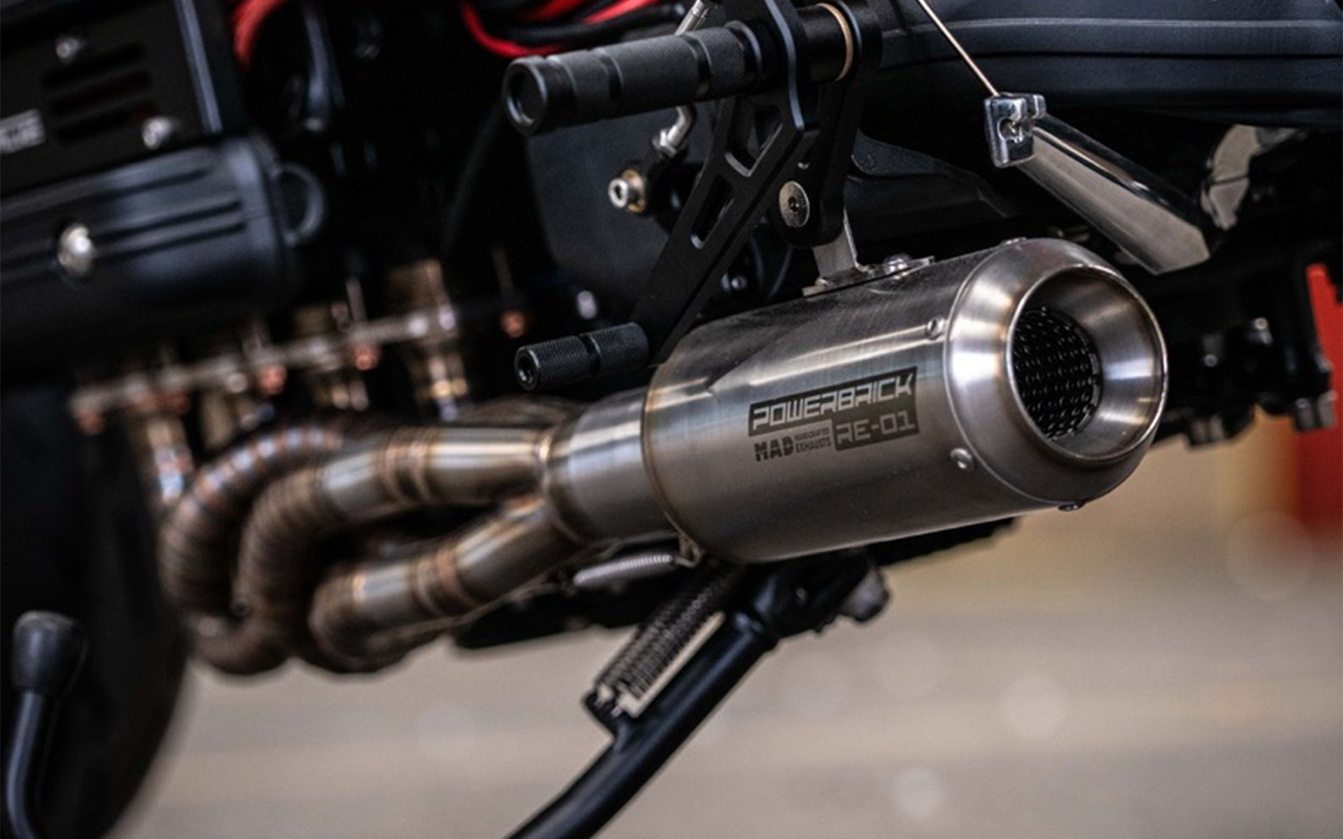 BMW k100 exhaust - MAD Exhausts