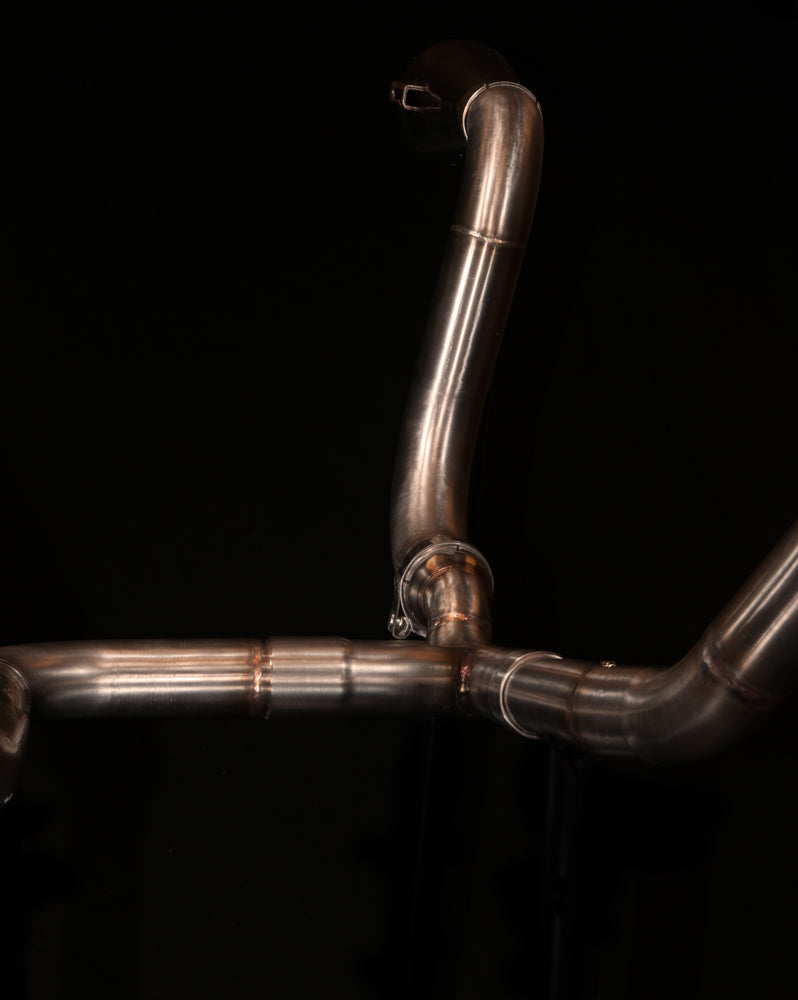 BMW R-series classic exhaust 2-1 high mounth  (ex. VAT) - MAD Exhausts