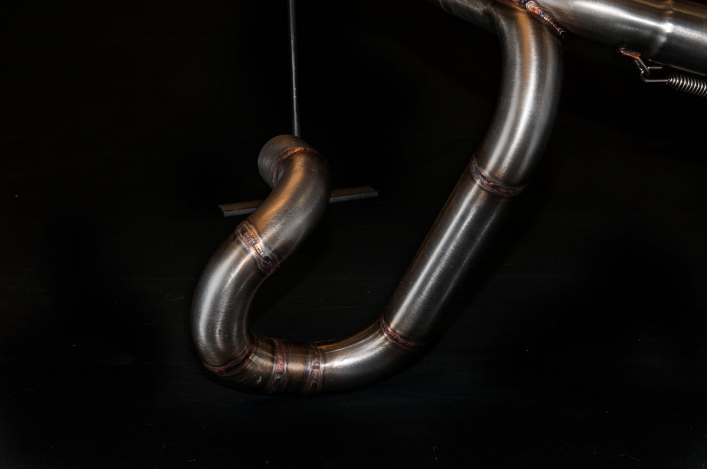 BMW R-series scrambler exhaust (R65, R80, R100)  (ex. VAT) - MAD Exhausts