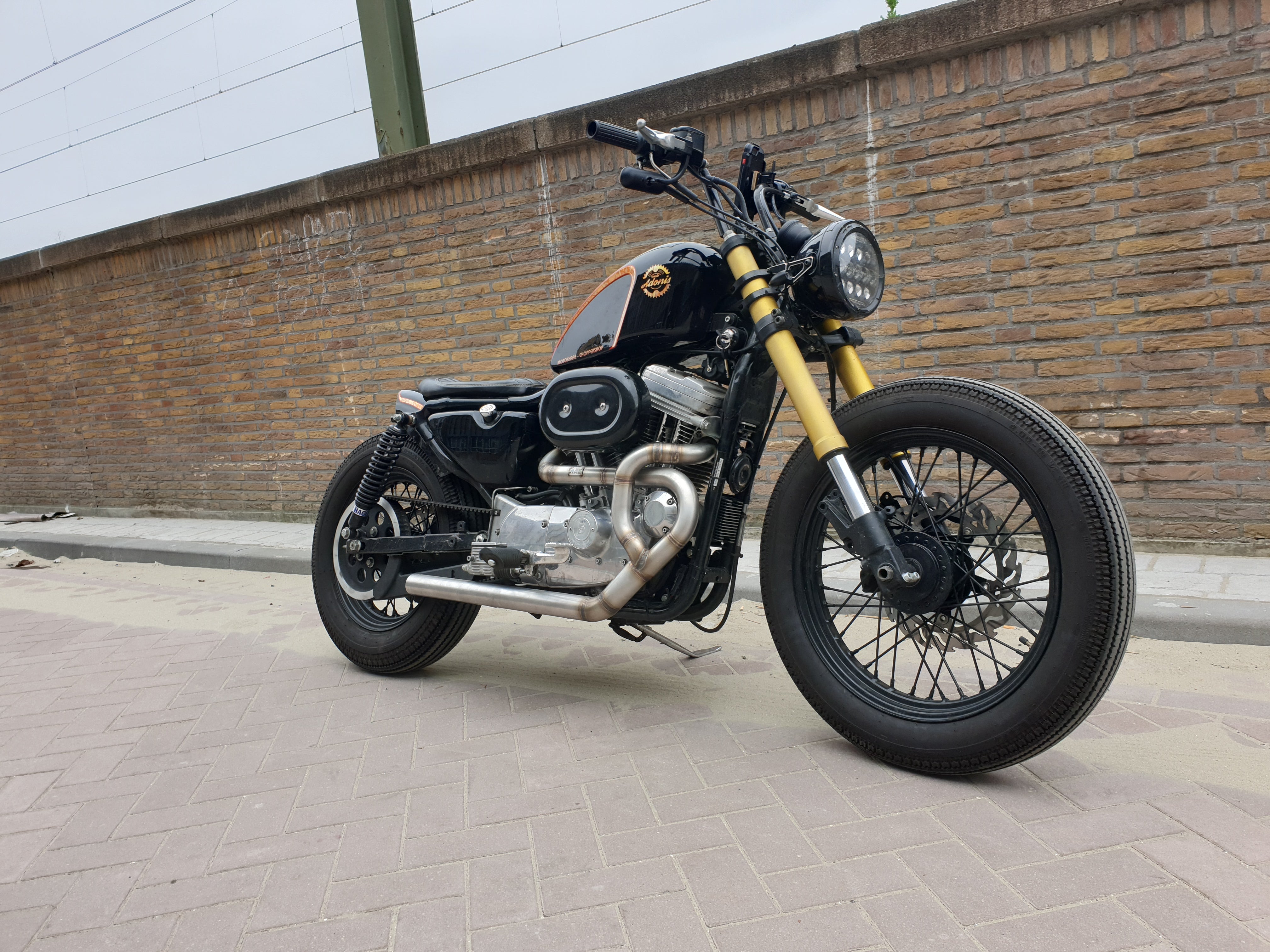 Harley Davidson Sportster Eleanor exhaust  (ex. VAT) - MAD Exhausts