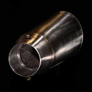 GP muffler Stainless steel handmade muffler  (ex. VAT) - MAD Exhausts