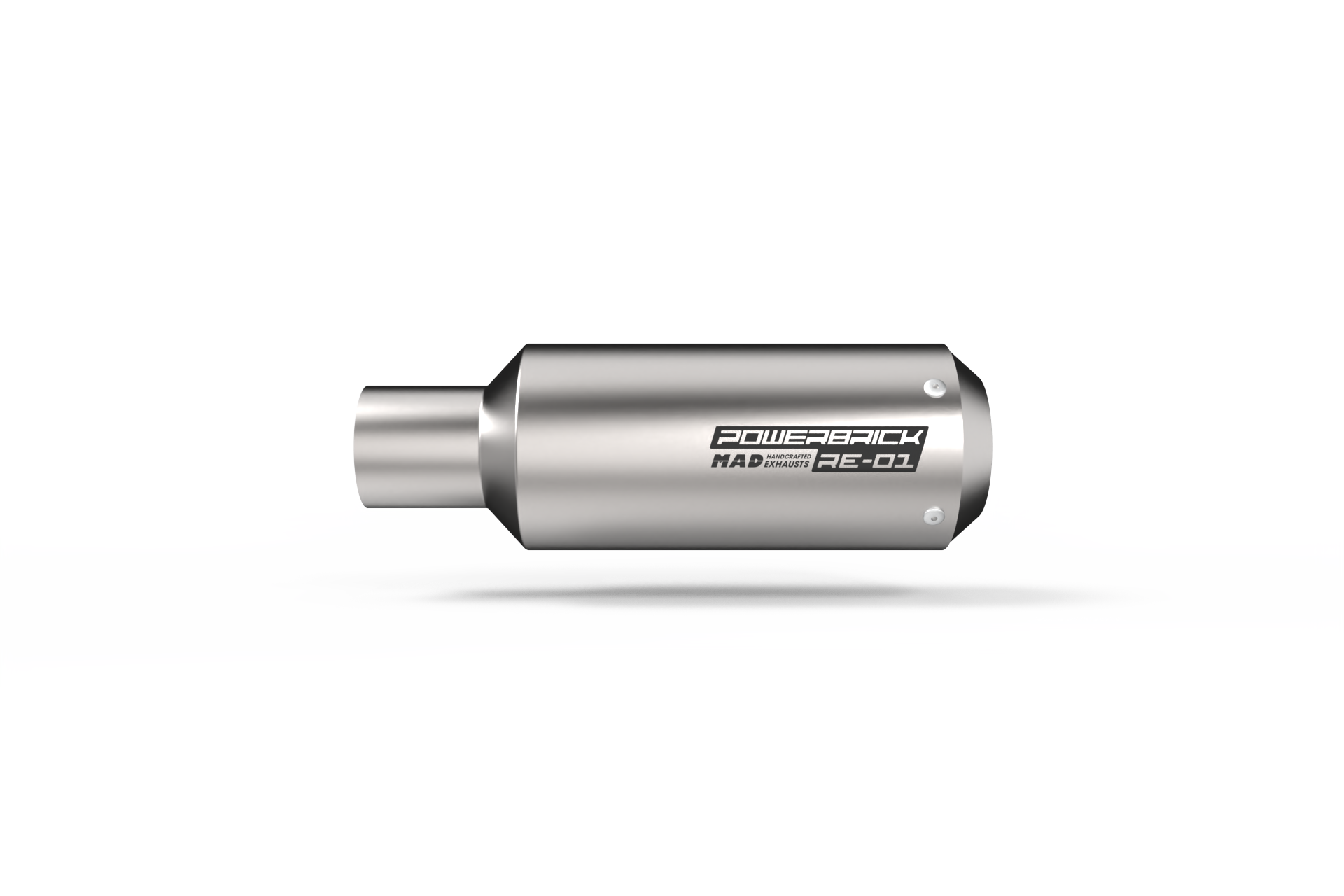 Powerbrick RE-01 High quality muffler - MAD Exhausts