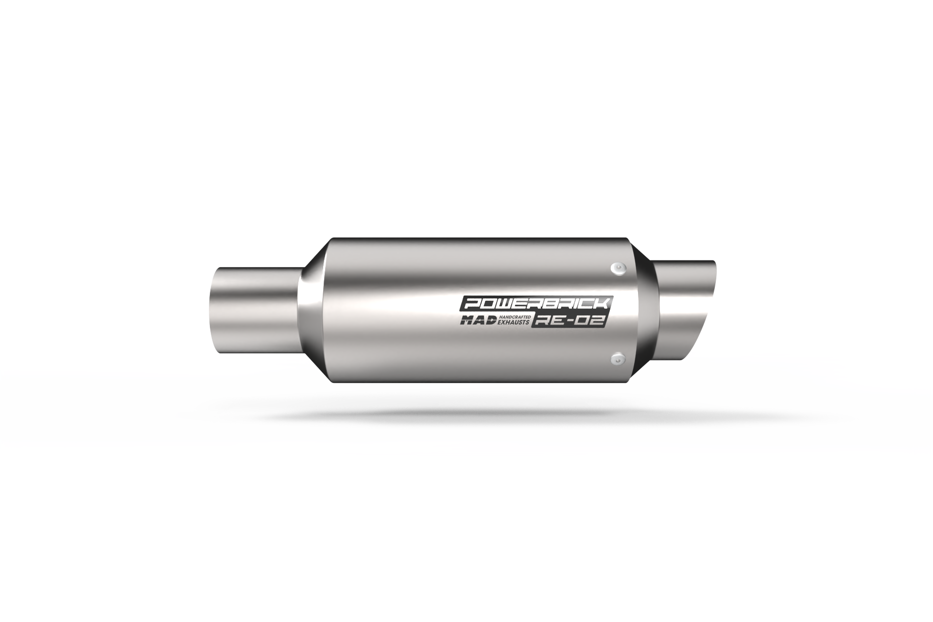 Powerbrick RE-02 High quality muffler - MAD Exhausts