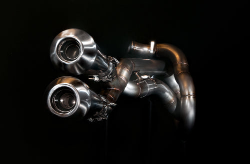 Harley Davidson Sportster Exhaust 'Twisted'  (ex. VAT) - MAD Exhausts