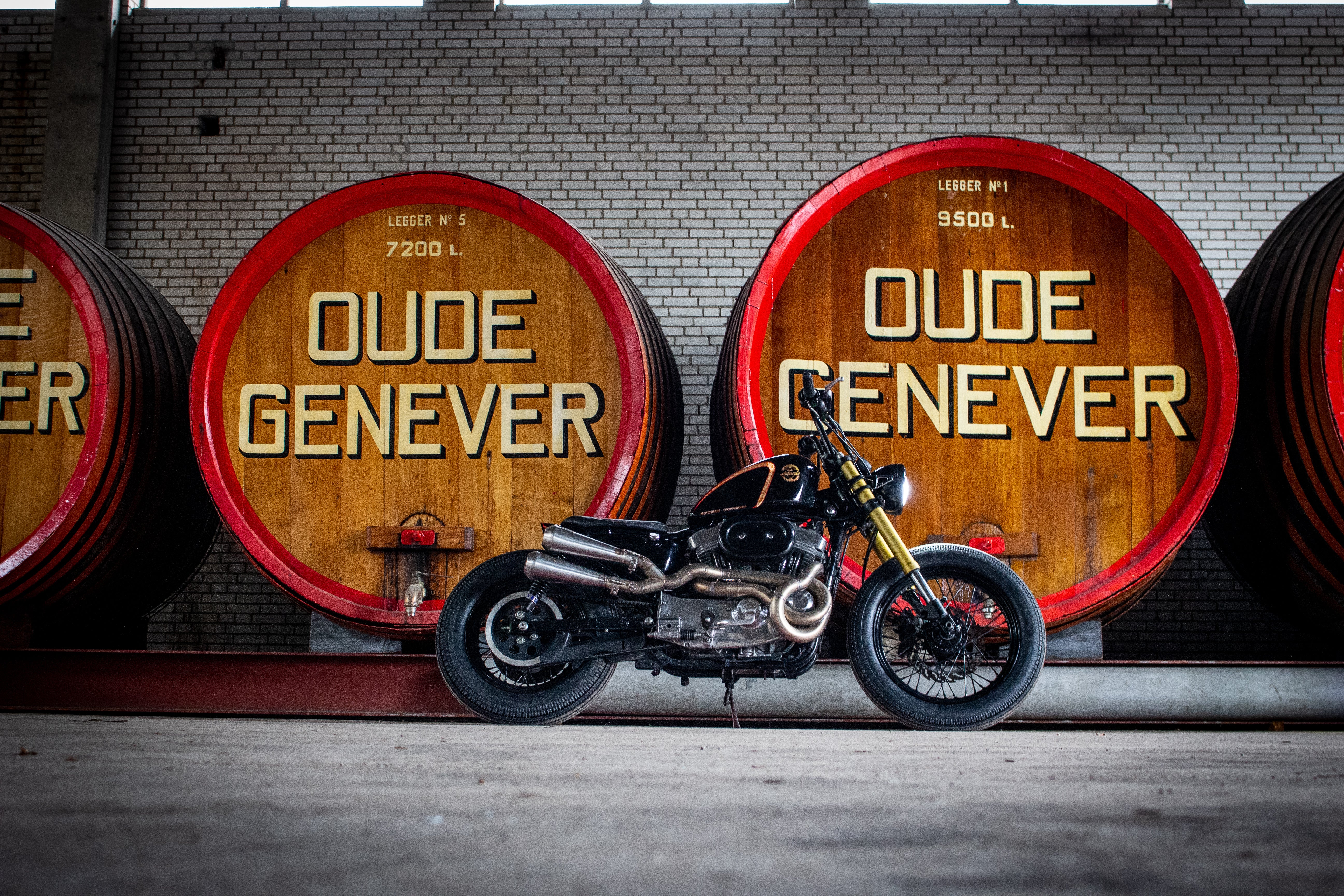 Harley Davidson Sportster Exhaust 'Twisted'  (ex. VAT) - MAD Exhausts