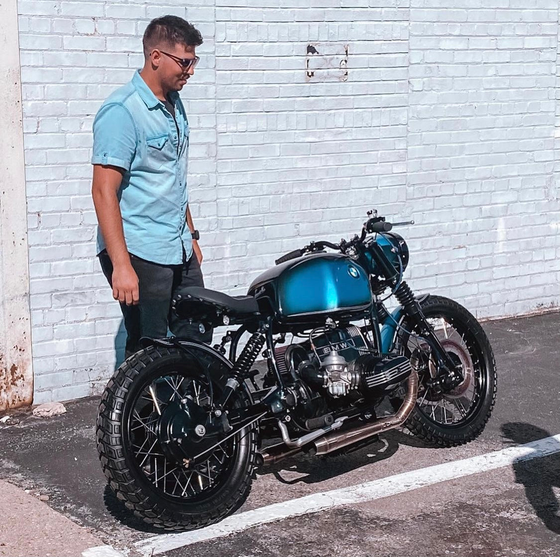 BMW R65 R80 R100 caferacer exhaust   (ex. VAT) - MAD Exhausts