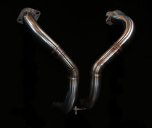 Load image into Gallery viewer, Honda CX GL custom Exhaust &#39;V for Victory&#39;  (ex. VAT) - MAD Exhausts