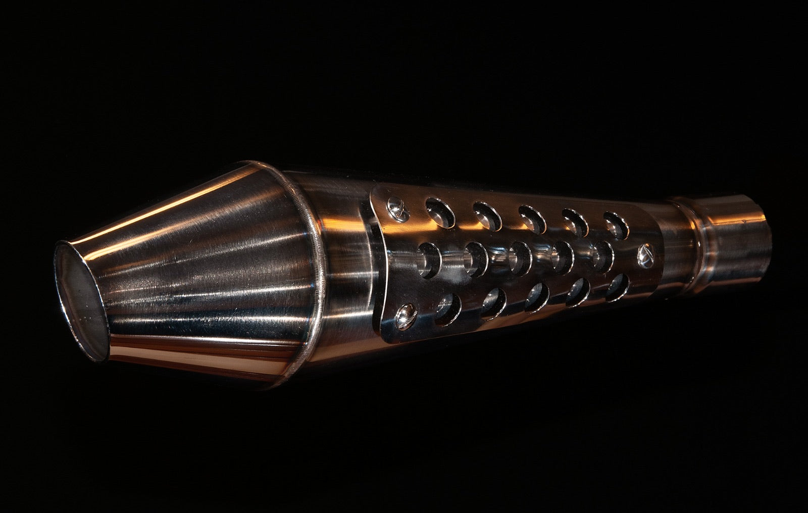 Scrambler muffler - MAD Exhausts