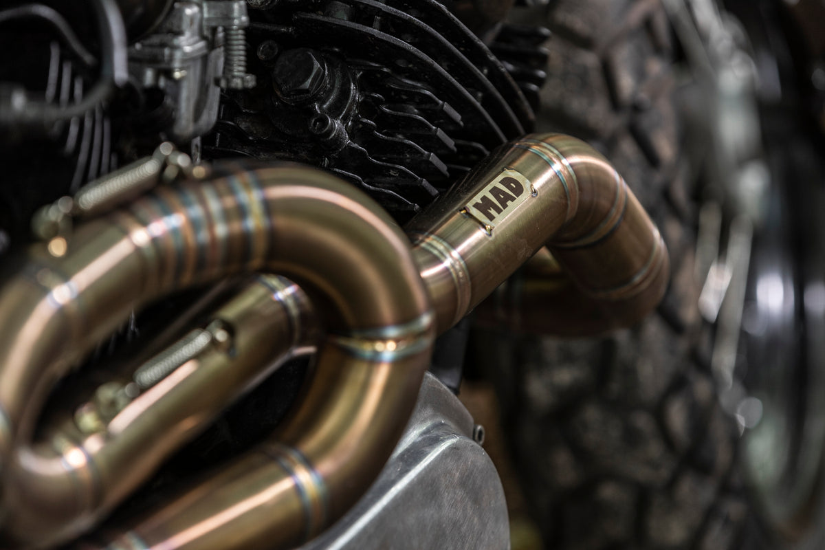 Yamaha XV/virago scrambler exhaust(ex. VAT) - MAD Exhausts