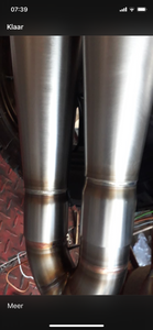 Small cone muffler - MAD Exhausts