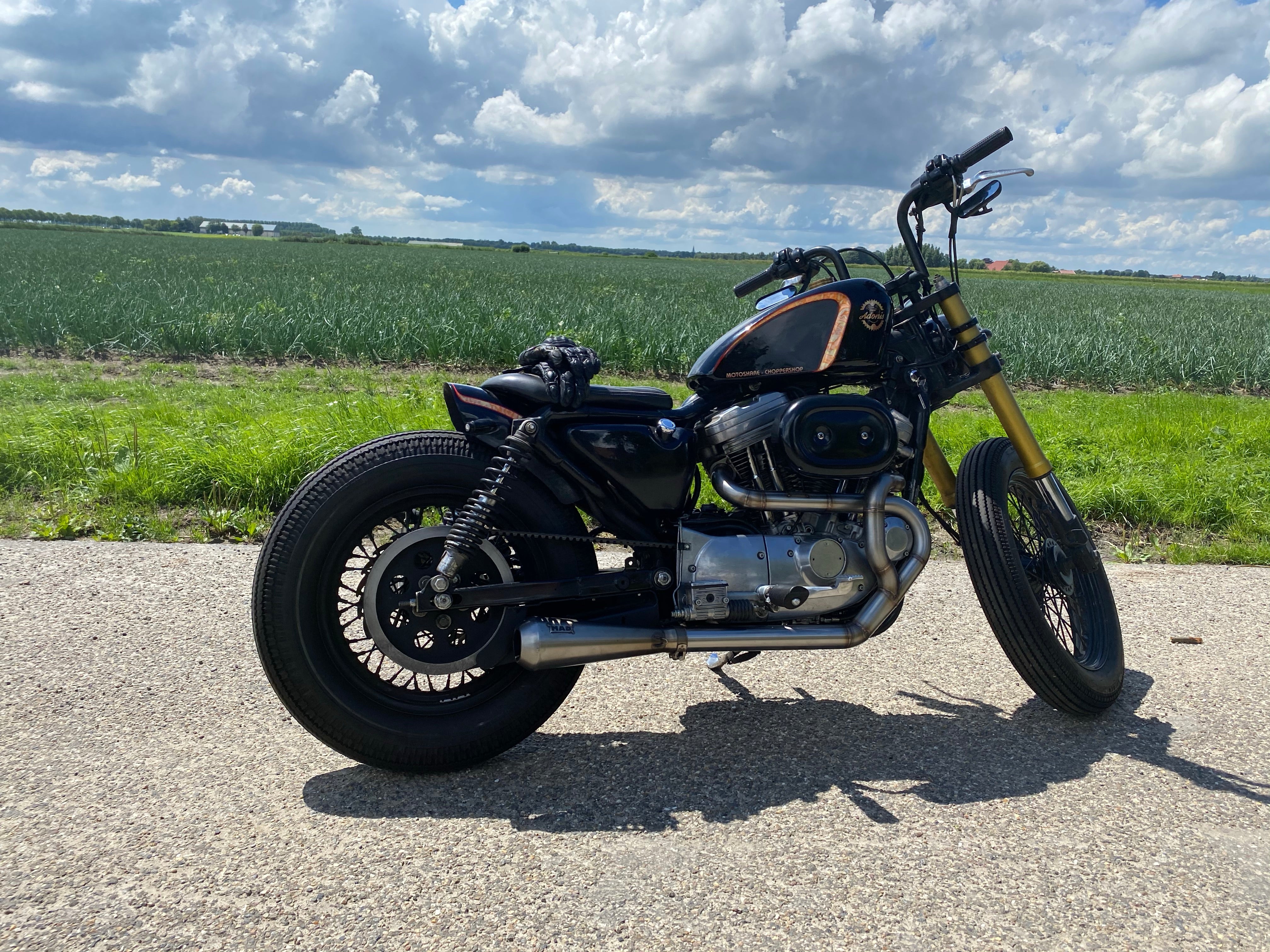 Harley Davidson Sportster Eleanor exhaust  (ex. VAT) - MAD Exhausts