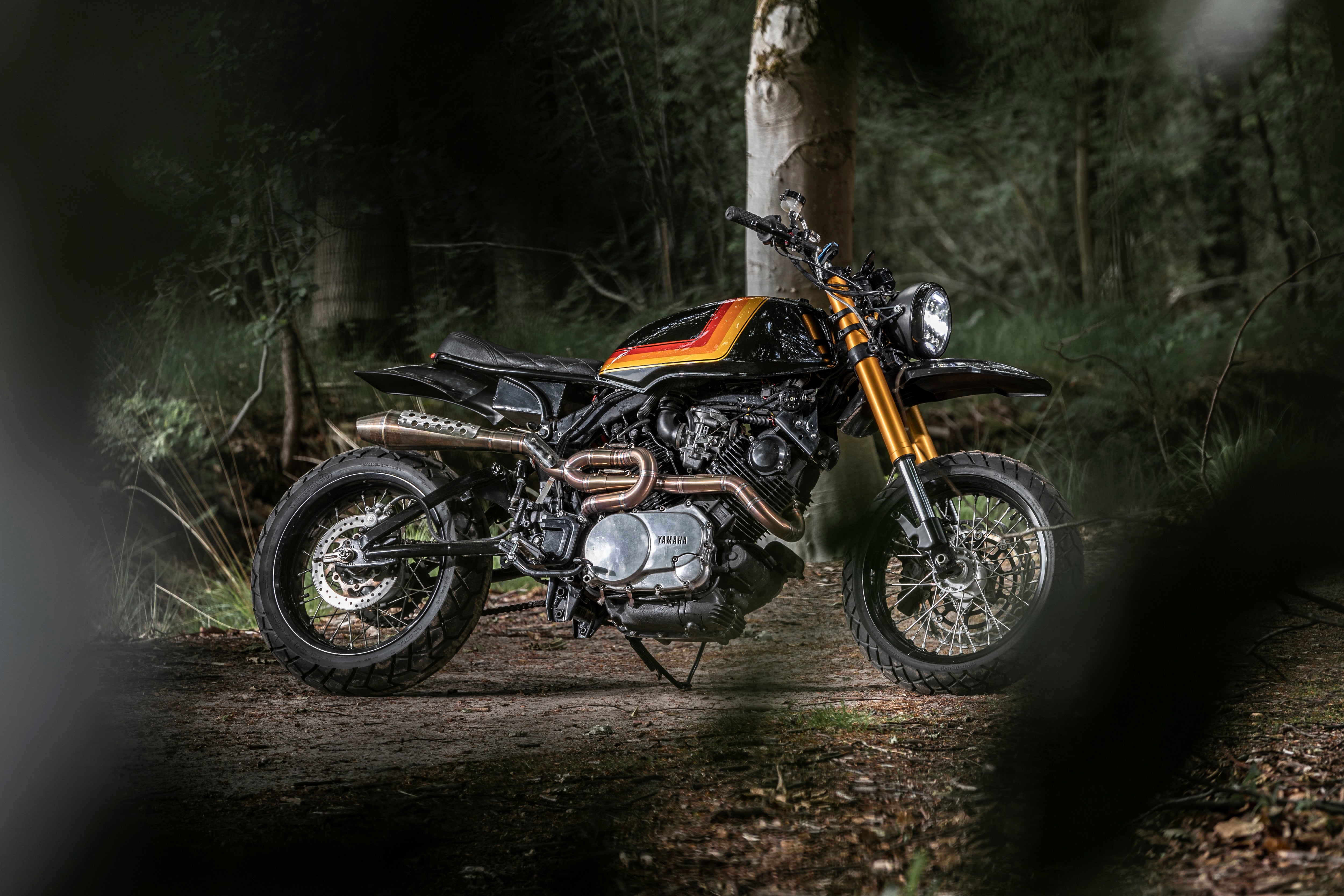 Yamaha XV/virago scrambler exhaust(ex. VAT) - MAD Exhausts