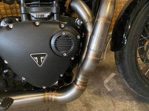 Triumph Bonneville Exhaust 'The Gentry'  (ex. VAT) - MAD Exhausts