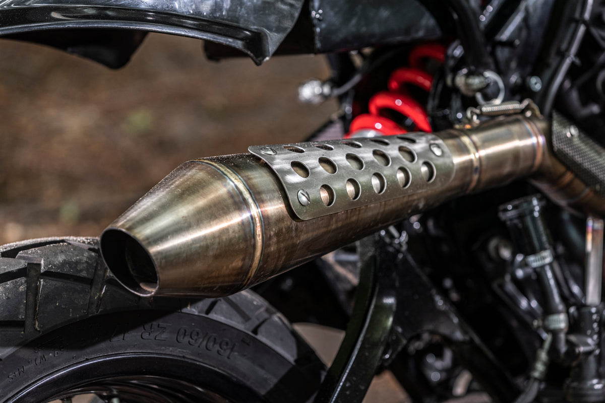 Yamaha XV/virago scrambler exhaust(ex. VAT) - MAD Exhausts