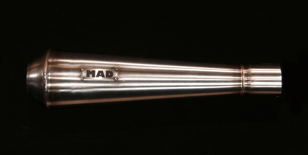 Cone muffler - MAD Exhausts