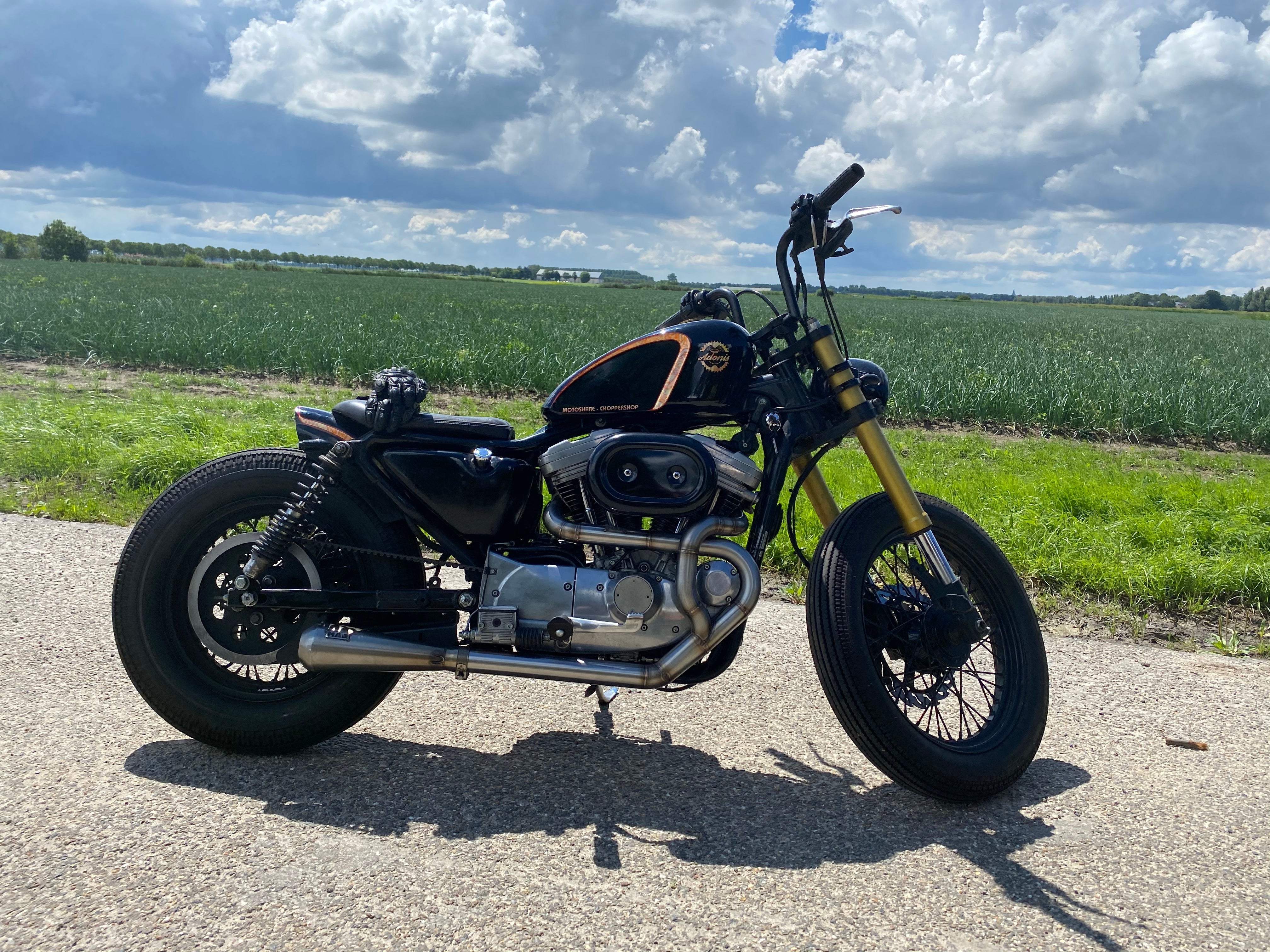 Harley Davidson Sportster Eleanor exhaust  (ex. VAT) - MAD Exhausts