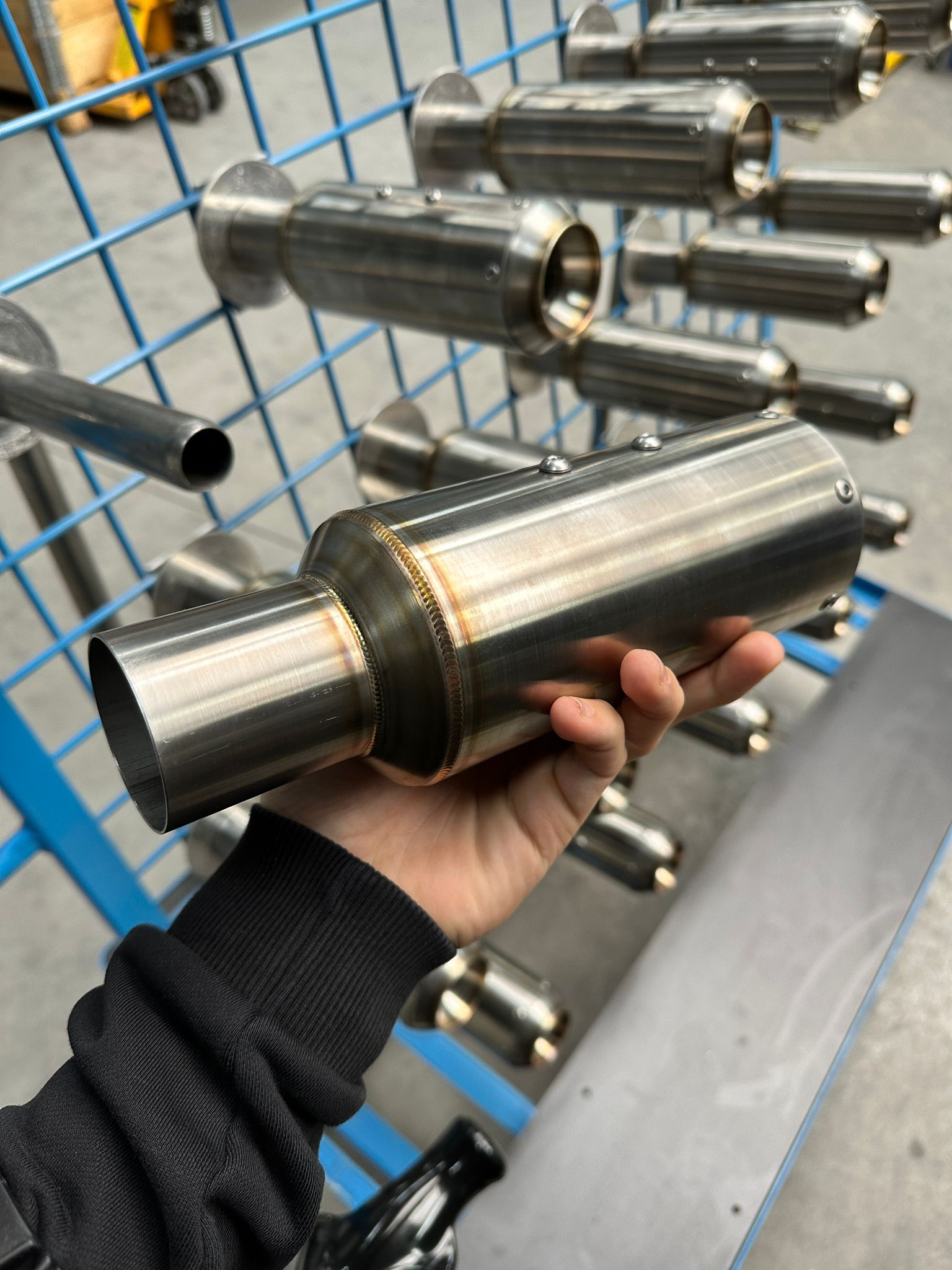 Powerbrick RE-02 High quality muffler - MAD Exhausts