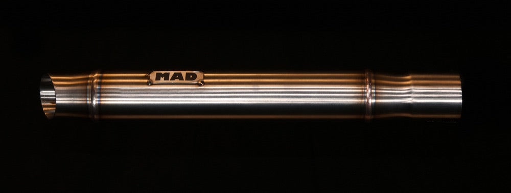 SEMI SLASHCUT muffler - MAD Exhausts