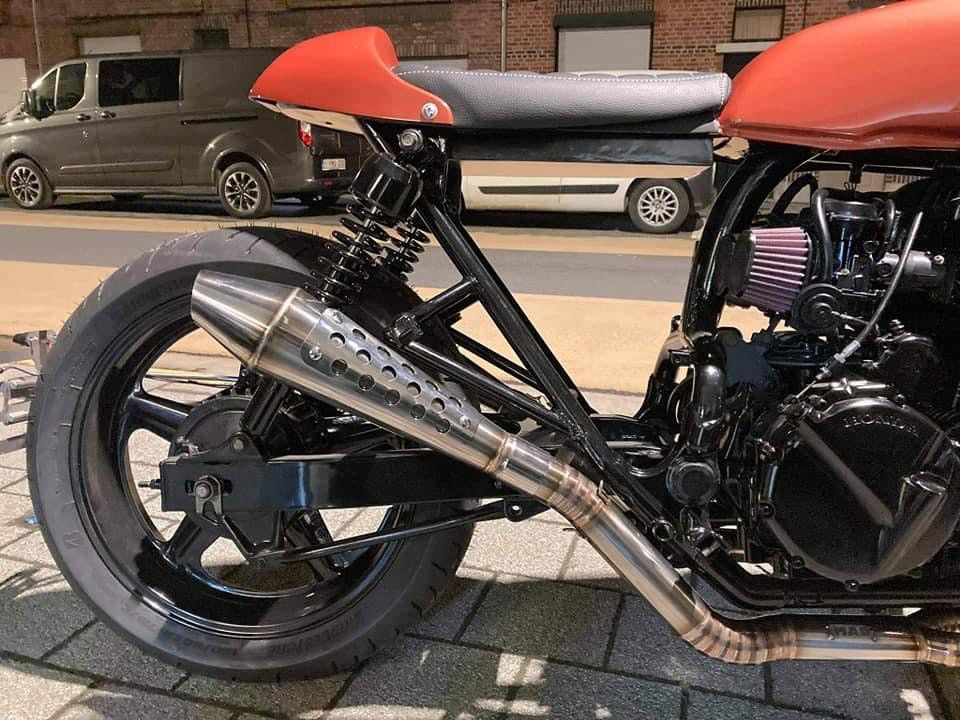 Scrambler muffler - MAD Exhausts