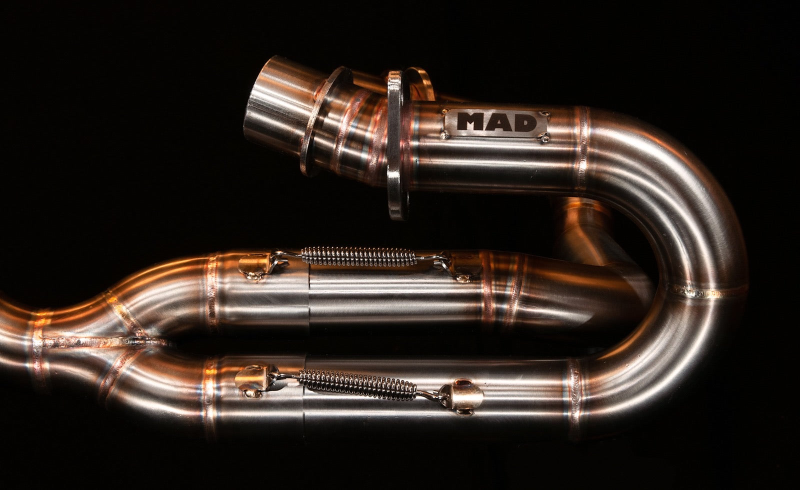 Honda CX GL Scrambler 2 in 1 system - MAD Exhausts